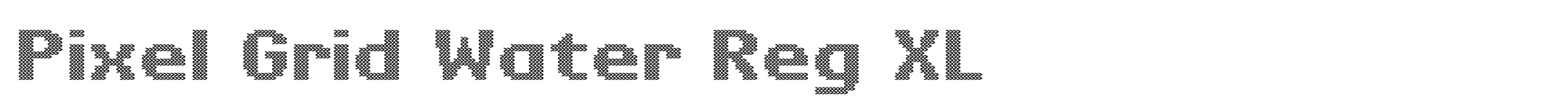 Pixel Grid Water Reg XL image